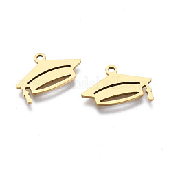 Ion Plating(IP) 201 Stainless Steel Pendants&nbsp;STAS-T044-240G
