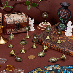 Zinc Alloy JHS Grail Display Decorations&nbsp;DJEW-WH0016-48AB
