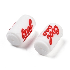Father's Day Silicone Beads&nbsp;SIL-V006-02C