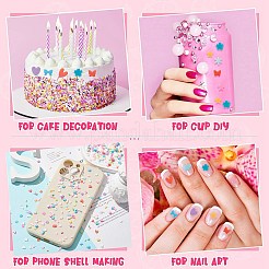 50G 10 Styles Handmade Polymer Clay Cabochons&nbsp;CLAY-CJ0001-73