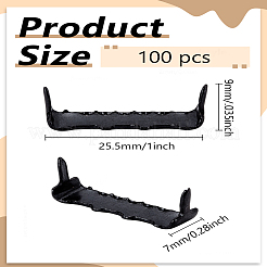 100Pcs Iron Picture Hook Hangers&nbsp;FIND-LP0008-81