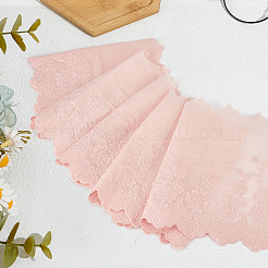 3Yards Cotton Embroidery Flower Pattern Ribbon&nbsp;OCOR-MA0001-83B