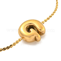 304 Stainless Steel Serpentine Chain Bracelets&nbsp;BJEW-H608-01G-G