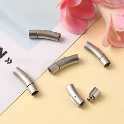 304 Stainless Steel Bayonet Clasps&nbsp;STAS-C041-01