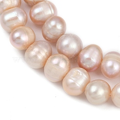 Natural Cultured Freshwater Pearl Beads Strands&nbsp;PEAR-I007-07J-11B