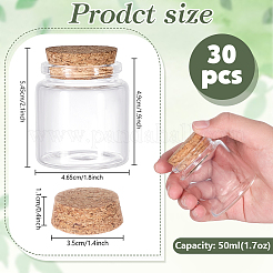 30Pcs Glass Bottle&nbsp;CON-PH0003-44