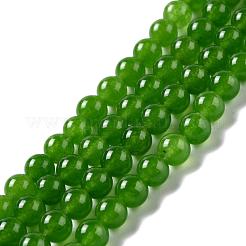 Natural & Dyed Malaysia Jade Bead Strands&nbsp;X-G-A146-6mm-A28