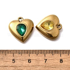 304 Stainless Steel Pendants&nbsp;STAS-Q346-06G
