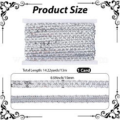 Plastic & Polyester Paillette Beads&nbsp;OCOR-WH20016-04I