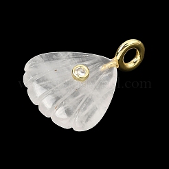 Natural Quartz Crystal Carved Pendants&nbsp;X-G-C282-05E