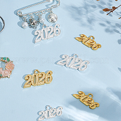24Pcs 4 Styles Zinc Alloy Pendants&nbsp;FIND-SP0005-20