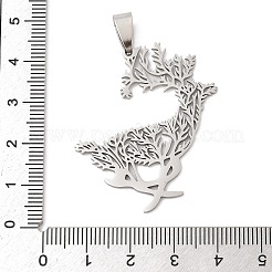 201 Stainless Steel Pendants&nbsp;STAS-Q341-22P