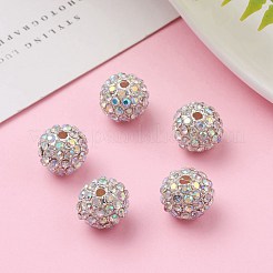 Alloy Rhinestone Beads&nbsp;RB-A034-10mm-A28S