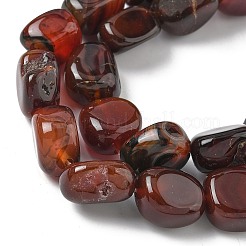 Natural Red Agate Beads Strands&nbsp;G-H295-D01-14