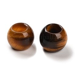 Natural Tiger Eye European Beads&nbsp;G-R488-01J