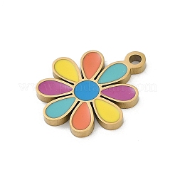 304 Stainless Steel Enamel Pendants&nbsp;STAS-I325-102E-G