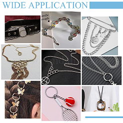 30Pcs 3 Styles 304 Stainless Steel Open Jump Rings for Chainmaille Weaves&nbsp;STAS-UN0054-61