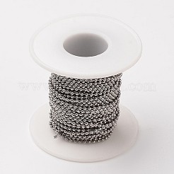 Tarnish Resistant 304 Stainless Steel Ball Chains&nbsp;CHS-L015-02