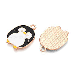 Alloy and Enamel Pendants&nbsp;ENAM-T021-42A-G