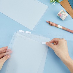 A5 Frosted Plastic Discbound Notebook Index Divider Sheets&nbsp;KY-WH0046-90A