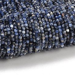Natural Sodalite Beads Strands&nbsp;G-RM2025-D48-4x4mm
