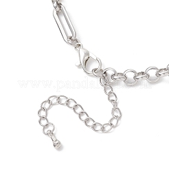 2Pcs 2 Styles 304 Stainless Steel Chain Bracelet Making&nbsp;AJEW-JB01493