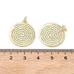 Brass Pendants&nbsp;KK-C165-05G