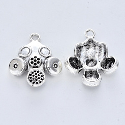 Tibetan Style Alloy Pendants&nbsp;TIBE-R316-091AS-RS