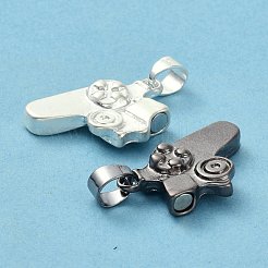 Alloy Magnetic Friendship Controller Necklace Set&nbsp;PALLOY-D204-01BS