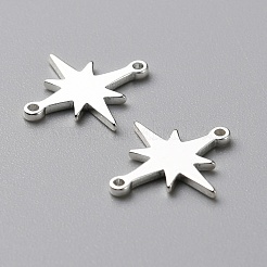 Brass Connector Charms&nbsp;KK-WH0058-18S