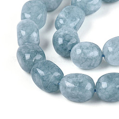 Natural Malaysia Jade Beads Strands&nbsp;G-WH0034-07