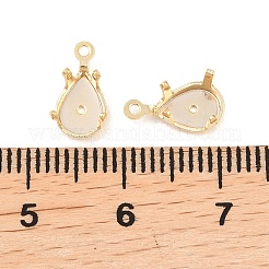 Brass Sew on Prong Settings&nbsp;KK-C163-13B-G
