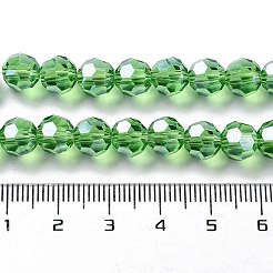 Electroplate Glass Bead Strands&nbsp;X-EGLA-R015-8mm-14