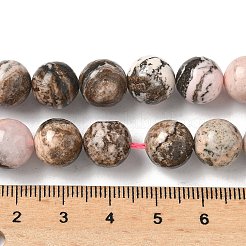 Natural Argentina Rhodonite Beads Strands&nbsp;G-G271-B02-10mm