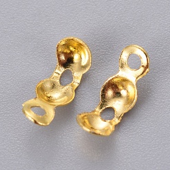 Iron Bead Tips Knot Covers&nbsp;X-E037Y-G