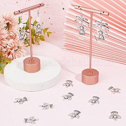 120Pcs Tibetan Style Alloy Pendants&nbsp;FIND-SC0007-44