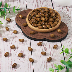 Spray Painted Natural Maple Wood Beads&nbsp;X-CD-TAC0003-01B