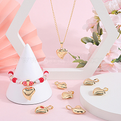 8Pcs Rack Plating Brass Pendants&nbsp;KK-BBC0015-09