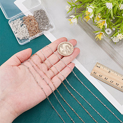 6m 3 Colors Brass Satellite Chains&nbsp;CHC-AR0001-12