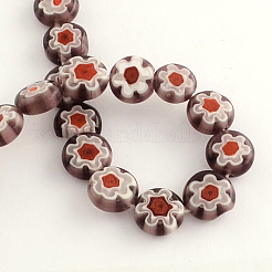 Handmade Millefiori Glass Bead Strands&nbsp;LK-R006-15F