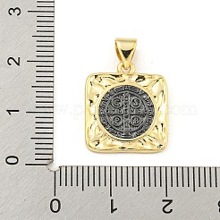 Rack Plating Brass Pendants&nbsp;KK-Z053-27G