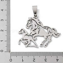 201 Stainless Steel Pendants&nbsp;STAS-S157-25B-P