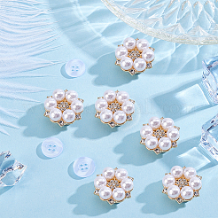 6Pcs Zinc Alloy Cufflinks&nbsp;BUTT-ME0001-38
