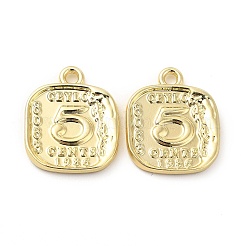 Rack Plating Alloy Pendants&nbsp;FIND-G044-15LG