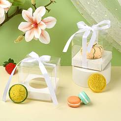 Square PET & Paper Bakery Box&nbsp;CON-FZC0002-004B