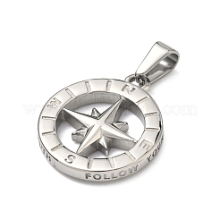 304 Stainless Steel Pendants&nbsp;STAS-A140-01B-P