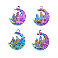 Ion Plating(IP) 201 Stainless Steel Pendants&nbsp;STAS-N098-233M