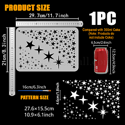PET Hollow Out Drawing Painting Stencils&nbsp;DIY-WH0693-074