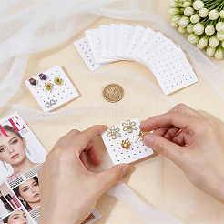 Acrylic Stud Earring Organizer Display Cards&nbsp;CDIS-WH0020-40A-01