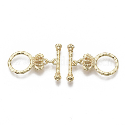 Brass Toggle Clasps&nbsp;X-KK-S354-218-NF